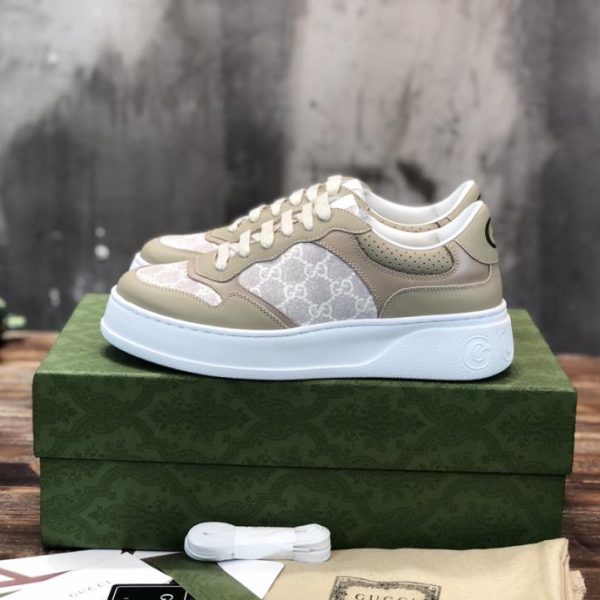 repliche,replica,perfette,siti di,affidabili,migliori siti,dove comprare,1:1,scarpe da ginnastica [Versione top] Scarpe Gucci Chunky B biscotto