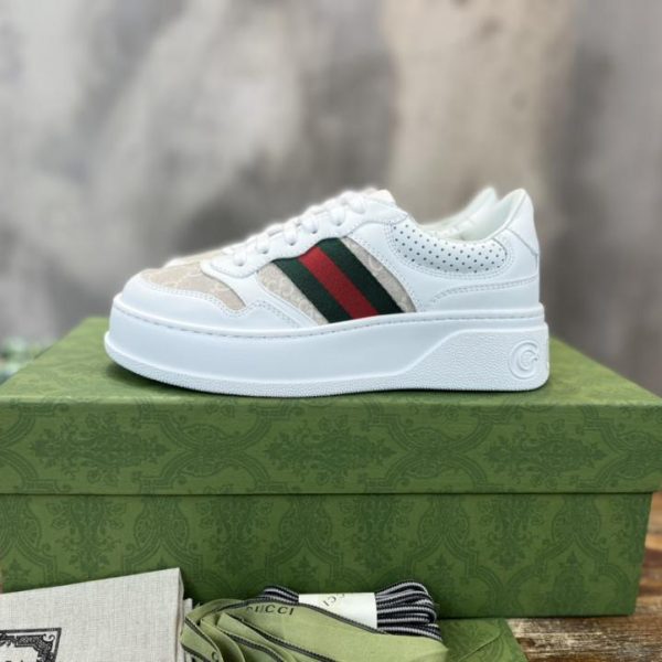repliche,replica,perfette,siti di,affidabili,migliori siti,dove comprare,1:1,scarpe da ginnastica [Versione top] Scarpe Gucci Chunky B biscotto