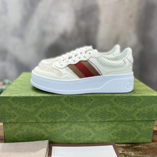 repliche,replica,perfette,siti di,affidabili,migliori siti,dove comprare,1:1,scarpe da ginnastica [Versione top] Scarpe Gucci Chunky B biscotto