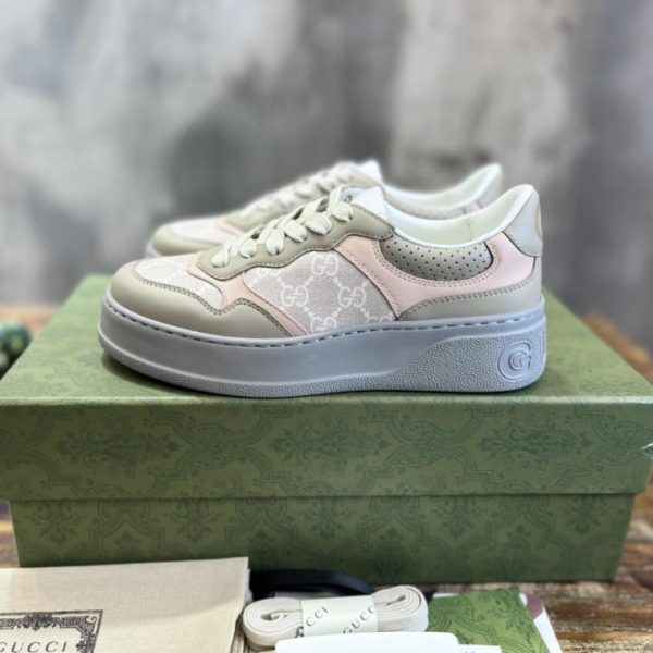 repliche,replica,perfette,siti di,affidabili,migliori siti,dove comprare,1:1,scarpe da ginnastica [Versione top] Scarpe Gucci Chunky B biscotto