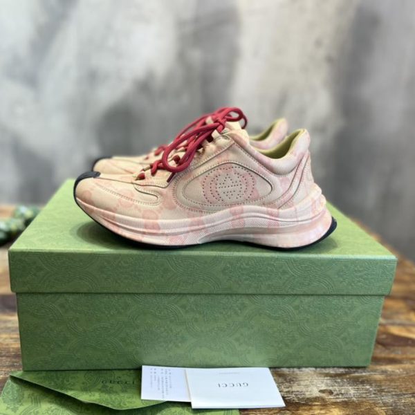 repliche,replica,perfette,siti di,affidabili,migliori siti,dove comprare,1:1,scarpe da ginnastica [Versione top] Scarpe da papà Gucci Run con stampa a trasferimento d’acqua