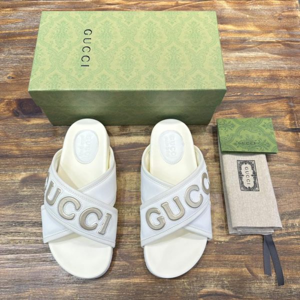 repliche,replica,perfette,siti di,affidabili,migliori siti,dove comprare,1:1,scarpe da ginnastica [Versione top] Ciabatte incrociate infradito Gucci 2024