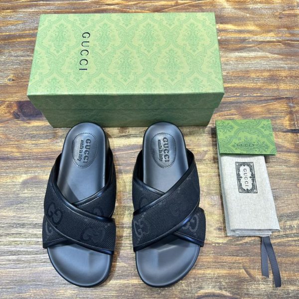 repliche,replica,perfette,siti di,affidabili,migliori siti,dove comprare,1:1,scarpe da ginnastica [Versione top] Ciabatte incrociate infradito Gucci 2024