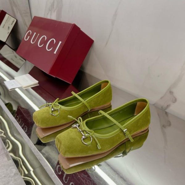 Ballerine GUCCI 24 con morsetto in stile passerella