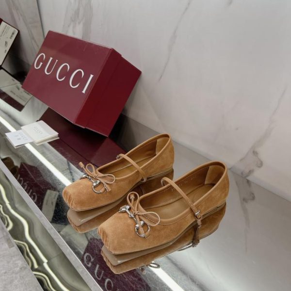 Ballerine GUCCI 24 con morsetto in stile passerella
