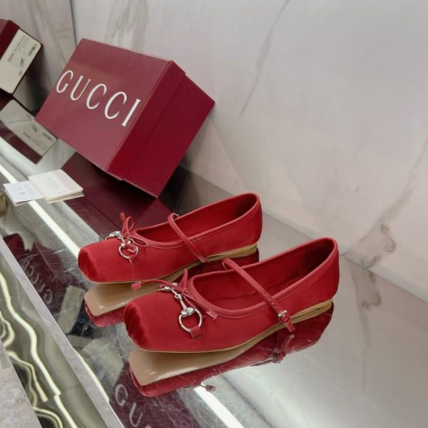 Ballerine GUCCI 24 con morsetto in stile passerella