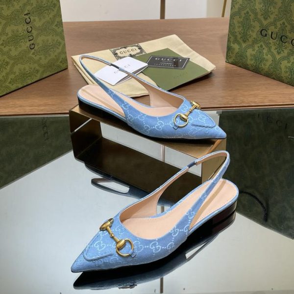repliche,replica,perfette,siti di,affidabili,migliori siti,dove comprare,1:1,scarpe da ginnastica Nuovi sandali con pompa slingback Gucci Horsebit