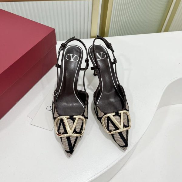 repliche,replica,perfette,siti di,affidabili,migliori siti,dove comprare,1:1,scarpe da ginnastica Sandali Valentio/24 con fibbia a V in metallo tartan intrecciato