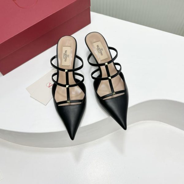 repliche,replica,perfette,siti di,affidabili,migliori siti,dove comprare,1:1,scarpe da ginnastica Pantofole a punta con tacco alto da passerella VALENTINVT
