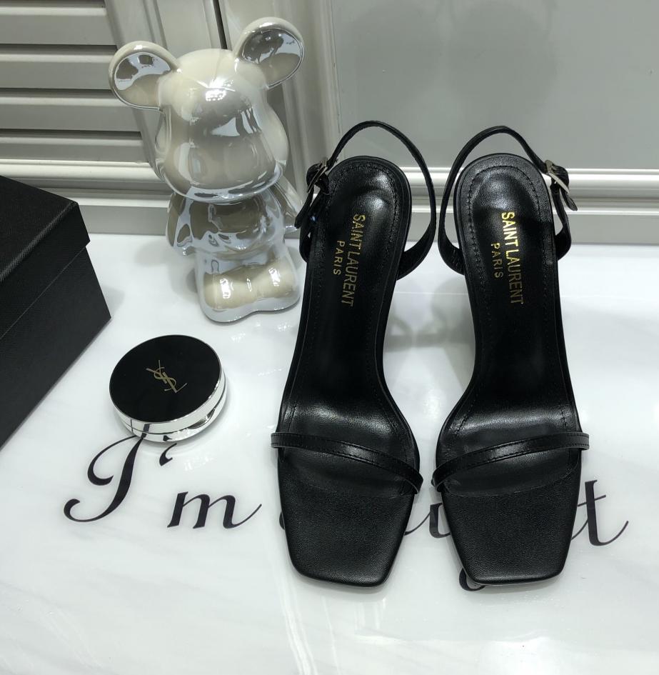 repliche,replica,perfette,siti di,affidabili,migliori siti,dove comprare,1:1,scarpe da ginnastica 【Saint Laurent】2024 Sandali Saint Laurent Lettera Logo
