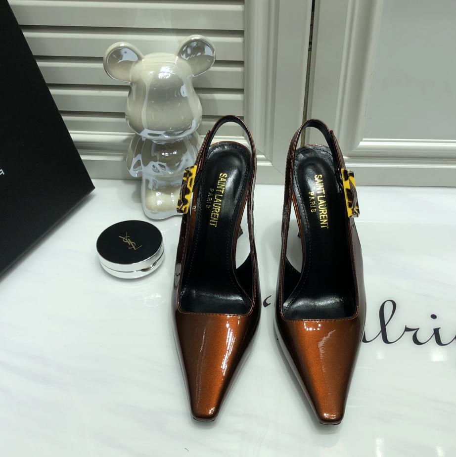 repliche,replica,perfette,siti di,affidabili,migliori siti,dove comprare,1:1,scarpe da ginnastica Décolleté con catena di diamanti in metallo Saint Laurent Lee di alta qualità