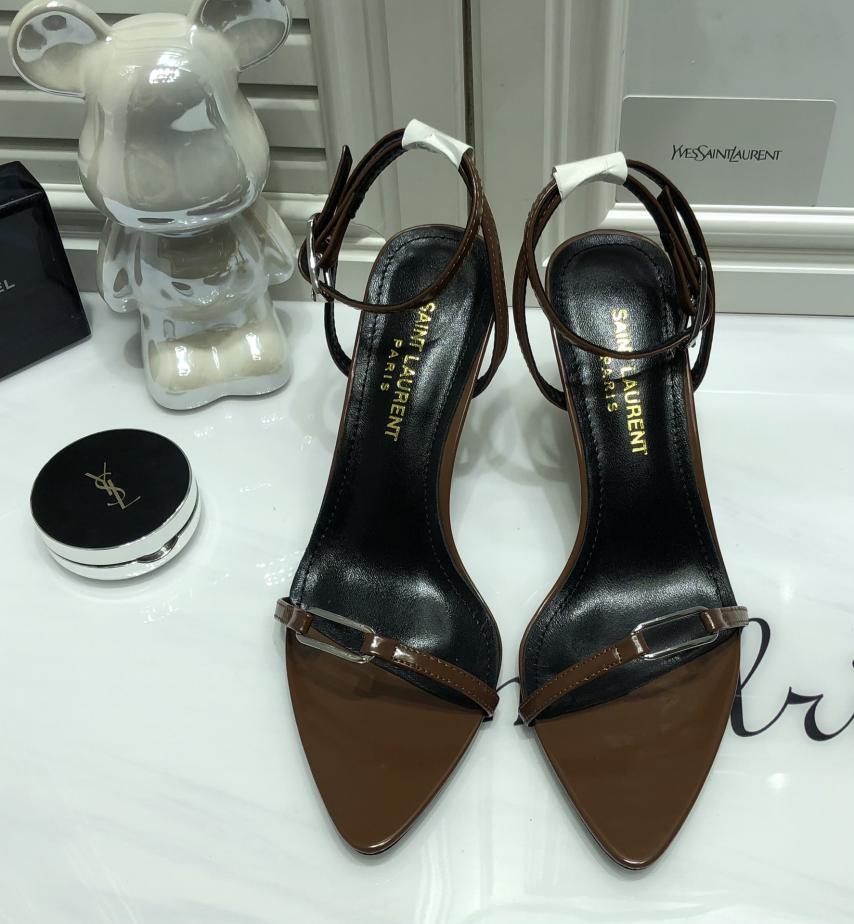 repliche,replica,perfette,siti di,affidabili,migliori siti,dove comprare,1:1,scarpe da ginnastica Saint Laurent 2024 lancia nuovi sandali di lusso con tacco in metallo e cinturini