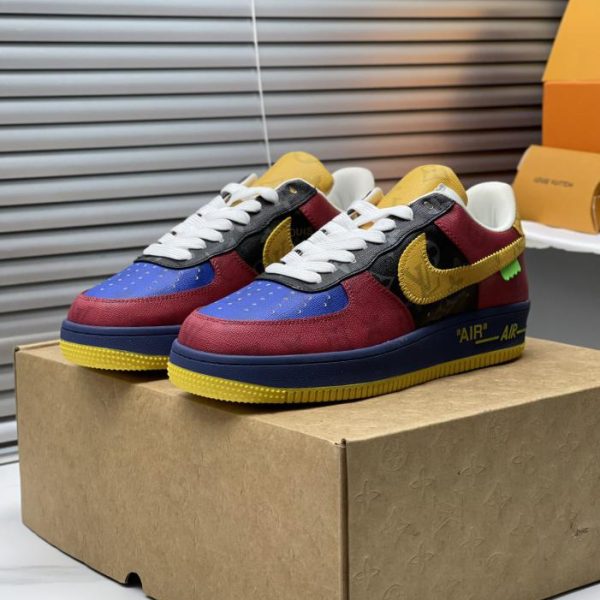 repliche,replica,perfette,siti di,affidabili,migliori siti,dove comprare,1:1,scarpe da ginnastica Collaborazione di successo tra Louis Vuitton e NIKE Air force1 22ss