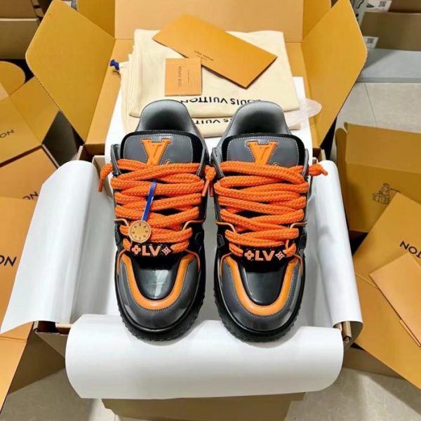 repliche,replica,perfette,siti di,affidabili,migliori siti,dove comprare,1:1,scarpe da ginnastica Grado del soffitto di alta qualità! Stile da passerella Louis Vuitton