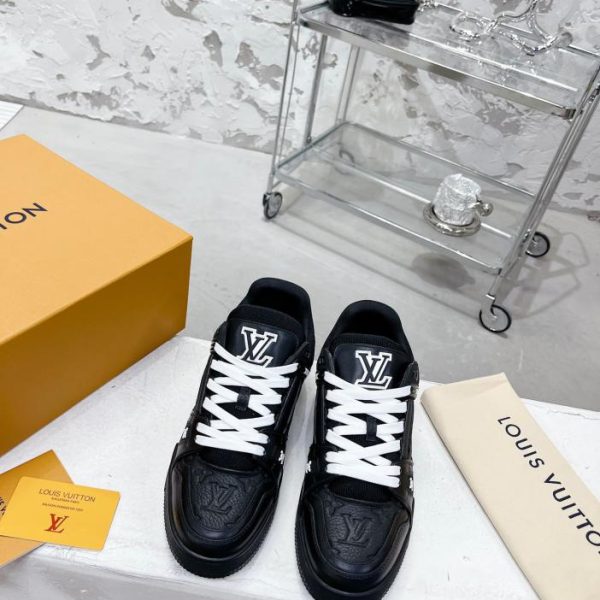 repliche,replica,perfette,siti di,affidabili,migliori siti,dove comprare,1:1,scarpe da ginnastica Scarpe da ginnastica Louis Vuiton Trainer