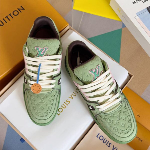 repliche,replica,perfette,siti di,affidabili,migliori siti,dove comprare,1:1,scarpe da ginnastica Louis VuitonNuova serie Louis Vuiton Trainer del 2024s