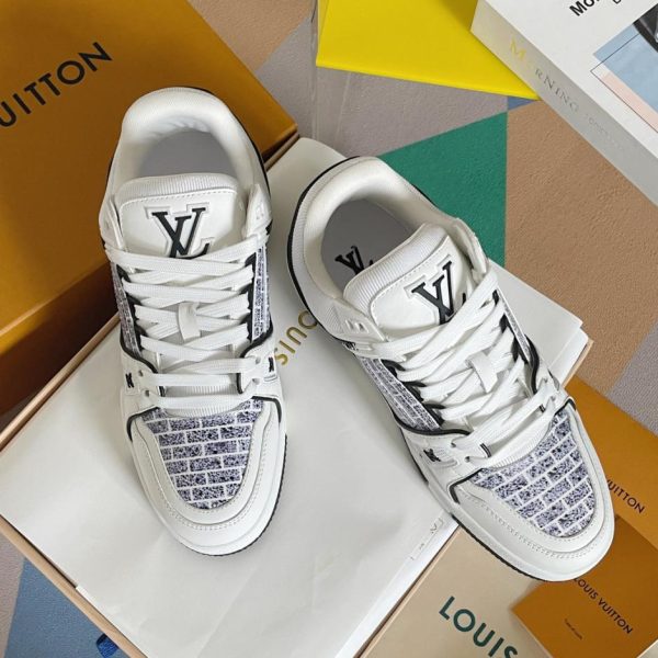 repliche,replica,perfette,siti di,affidabili,migliori siti,dove comprare,1:1,scarpe da ginnastica Louis Vuiton 2024ss nuova serie Louis Vuiton Trainer