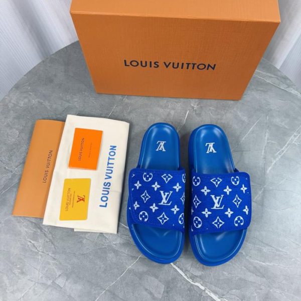 repliche,replica,perfette,siti di,affidabili,migliori siti,dove comprare,1:1,scarpe da ginnastica Louis Vuiton 2024 primavera ed estate nuove pantofole di paglia versione top