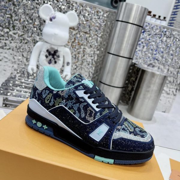 repliche,replica,perfette,siti di,affidabili,migliori siti,dove comprare,1:1,scarpe da ginnastica [Stile diamante] Stile coppia LouisVuitto Louis Vuiton Traine Stile passerella