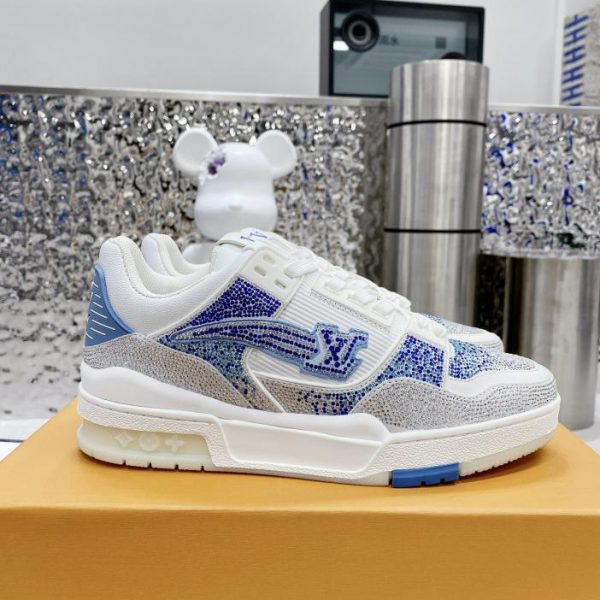 repliche,replica,perfette,siti di,affidabili,migliori siti,dove comprare,1:1,scarpe da ginnastica [Stile diamante] Stile coppia LouisVuitto Louis Vuiton Traine Stile passerella