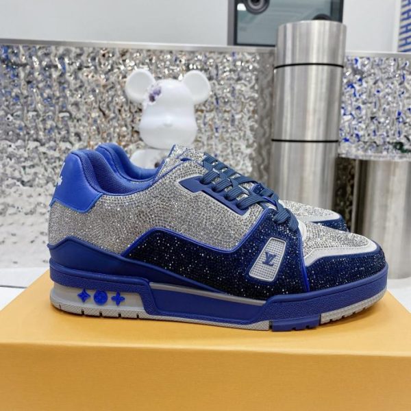 repliche,replica,perfette,siti di,affidabili,migliori siti,dove comprare,1:1,scarpe da ginnastica [Stile diamante] Stile coppia LouisVuitto Louis Vuiton Traine Stile passerella