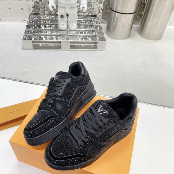 repliche,replica,perfette,siti di,affidabili,migliori siti,dove comprare,1:1,scarpe da ginnastica [Stile diamante] Stile coppia LouisVuitto Louis Vuiton Traine Stile passerella