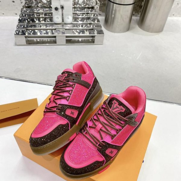 repliche,replica,perfette,siti di,affidabili,migliori siti,dove comprare,1:1,scarpe da ginnastica [Stile diamante] Stile coppia LouisVuitto Louis Vuiton Traine Stile passerella