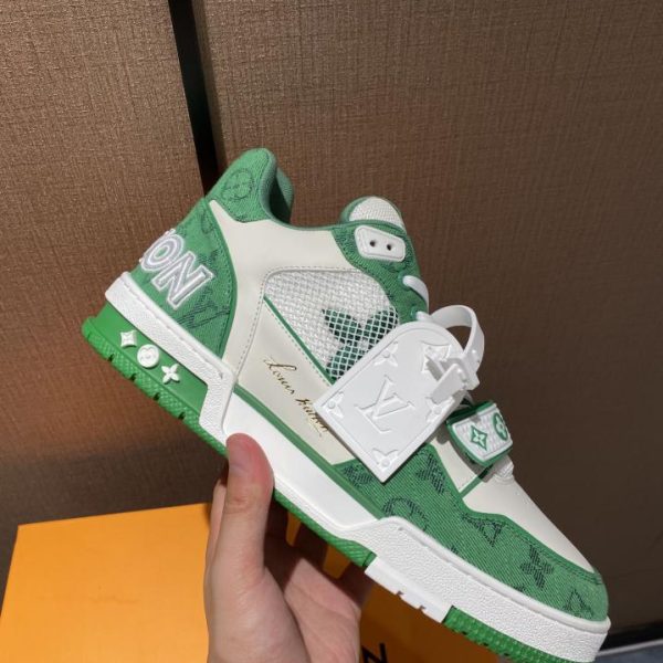 repliche,replica,perfette,siti di,affidabili,migliori siti,dove comprare,1:1,scarpe da ginnastica Top Couple versione top replica originale Louis Vuitton Sneakers Louis Vuiton Trainer