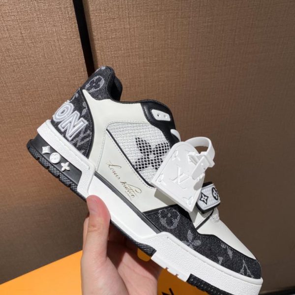 repliche,replica,perfette,siti di,affidabili,migliori siti,dove comprare,1:1,scarpe da ginnastica Top Couple versione top replica originale Louis Vuitton Sneakers Louis Vuiton Trainer
