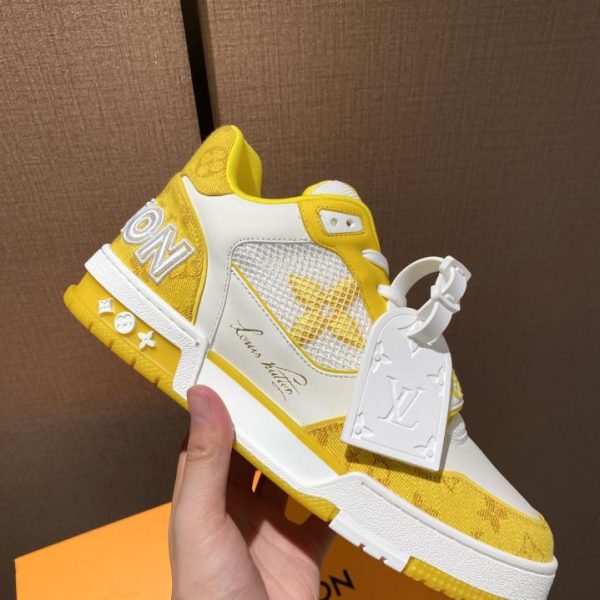 repliche,replica,perfette,siti di,affidabili,migliori siti,dove comprare,1:1,scarpe da ginnastica Top Couple versione top replica originale Louis Vuitton Sneakers Louis Vuiton Trainer
