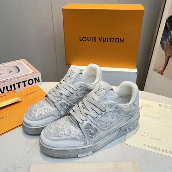 repliche,replica,perfette,siti di,affidabili,migliori siti,dove comprare,1:1,scarpe da ginnastica Sneakers lavate Louis Vuiton/versione top/Louis Vuiton TRAINER