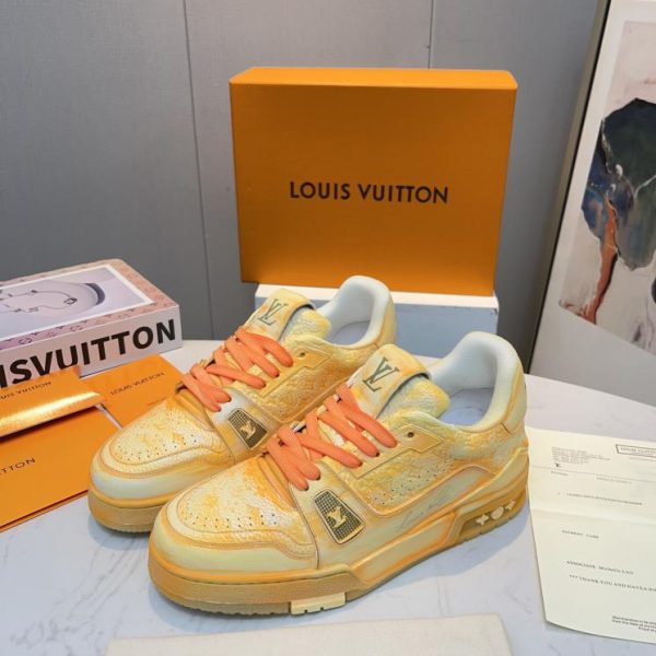 repliche,replica,perfette,siti di,affidabili,migliori siti,dove comprare,1:1,scarpe da ginnastica Sneakers lavate Louis Vuiton/versione top/Louis Vuiton TRAINER