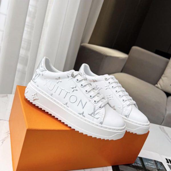 repliche,replica,perfette,siti di,affidabili,migliori siti,dove comprare,1:1,scarpe da ginnastica Scarpe bianche Louis Vuiton Time Out Scarpe da ginnastica Louis Vuiton