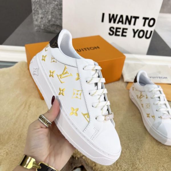 repliche,replica,perfette,siti di,affidabili,migliori siti,dove comprare,1:1,scarpe da ginnastica Scarpe bianche Louis Vuiton Time Out Scarpe da ginnastica Louis Vuiton