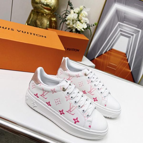 repliche,replica,perfette,siti di,affidabili,migliori siti,dove comprare,1:1,scarpe da ginnastica Scarpe bianche Louis Vuiton Time Out Scarpe da ginnastica Louis Vuiton
