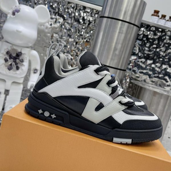 repliche,replica,perfette,siti di,affidabili,migliori siti,dove comprare,1:1,scarpe da ginnastica Coppia modello “Sneaker Louis Vuiton Skate”