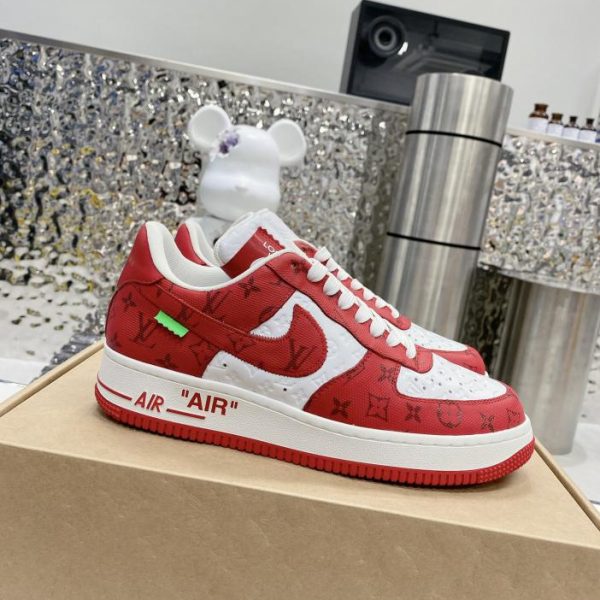 repliche,replica,perfette,siti di,affidabili,migliori siti,dove comprare,1:1,scarpe da ginnastica Stile di coppia! Louis VuittonxNikeAirForce1