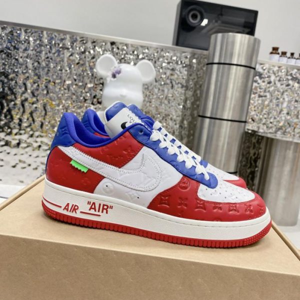 repliche,replica,perfette,siti di,affidabili,migliori siti,dove comprare,1:1,scarpe da ginnastica Stile di coppia! Louis VuittonxNikeAirForce1