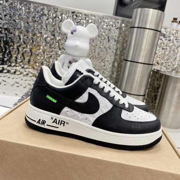 repliche,replica,perfette,siti di,affidabili,migliori siti,dove comprare,1:1,scarpe da ginnastica Stile di coppia! Louis VuittonxNikeAirForce1