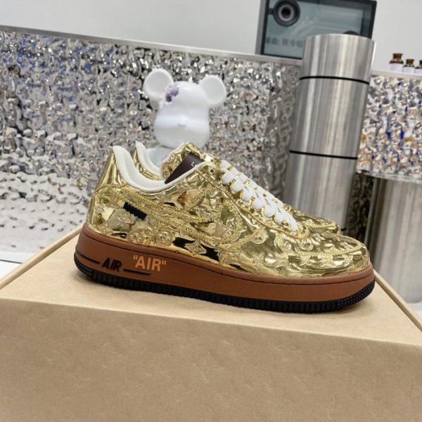 repliche,replica,perfette,siti di,affidabili,migliori siti,dove comprare,1:1,scarpe da ginnastica Stile di coppia! Louis VuittonxNikeAirForce1