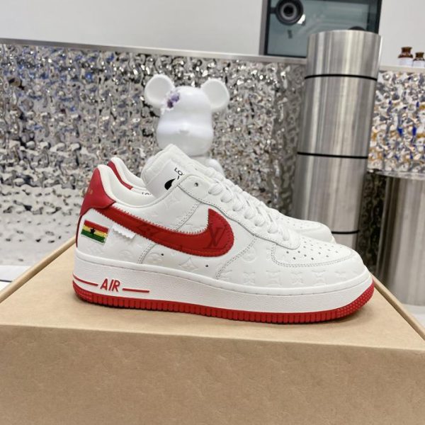 repliche,replica,perfette,siti di,affidabili,migliori siti,dove comprare,1:1,scarpe da ginnastica Stile di coppia! Louis VuittonxNikeAirForce1