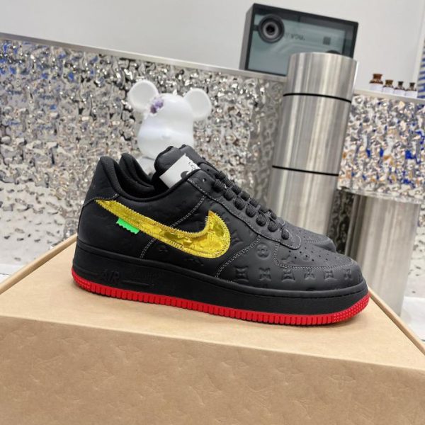 repliche,replica,perfette,siti di,affidabili,migliori siti,dove comprare,1:1,scarpe da ginnastica Stile di coppia! Louis VuittonxNikeAirForce1