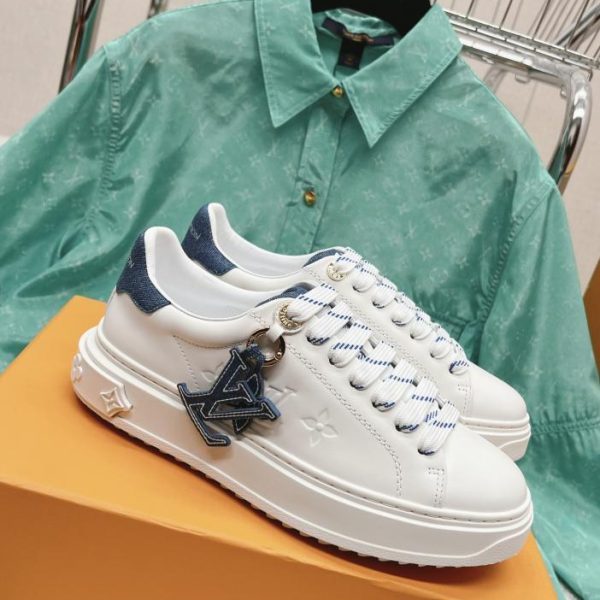 repliche,replica,perfette,siti di,affidabili,migliori siti,dove comprare,1:1,scarpe da ginnastica Scarpe bianche classiche in collaborazione con Louis Vuitton x Yayoi Kusama