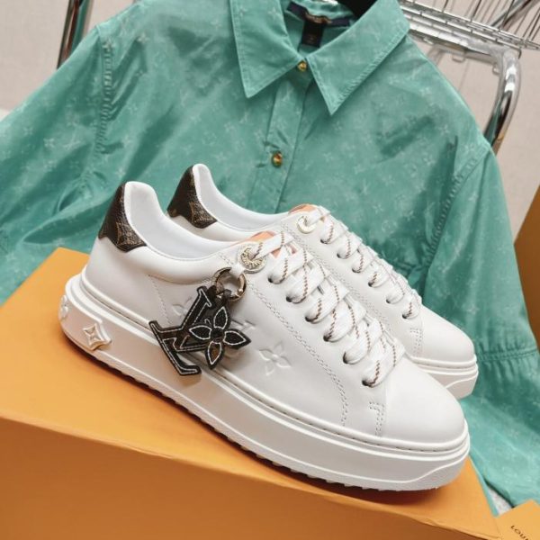 repliche,replica,perfette,siti di,affidabili,migliori siti,dove comprare,1:1,scarpe da ginnastica Scarpe bianche classiche in collaborazione con Louis Vuitton x Yayoi Kusama