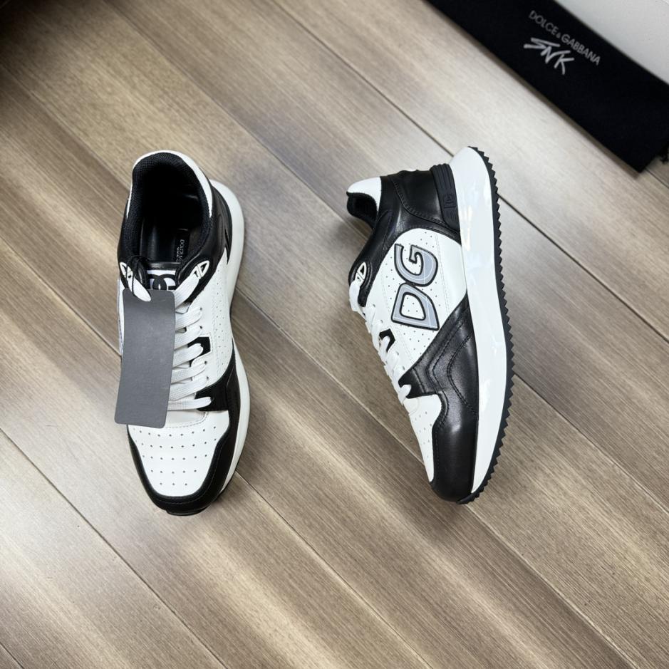 repliche,replica,perfette,siti di,affidabili,migliori siti,dove comprare,1:1,scarpe da ginnastica 【DOLCE & GABBANA】 -Pelle di vitello Napa di alta qualità