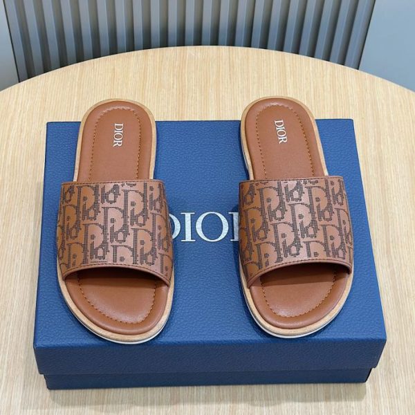 repliche,replica,perfette,siti di,affidabili,migliori siti,dove comprare,1:1,scarpe da ginnastica Ciabatte da uomo in pelle Dior Alias