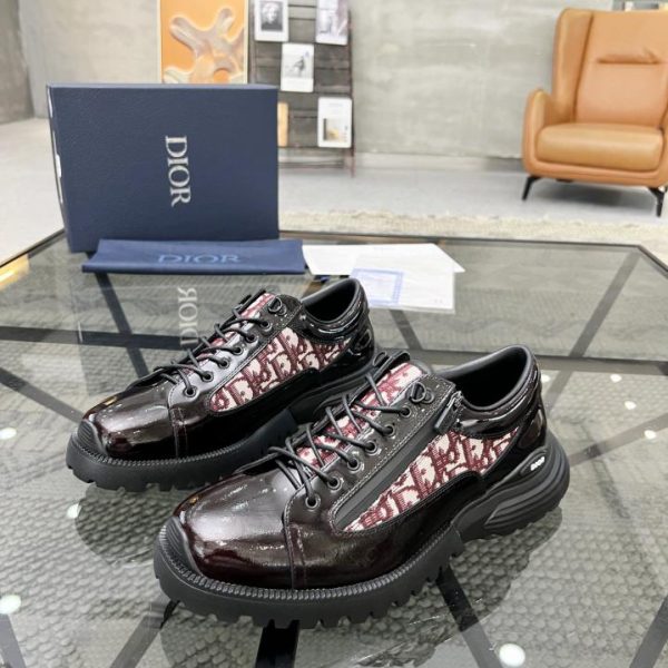 repliche,replica,perfette,siti di,affidabili,migliori siti,dove comprare,1:1,scarpe da ginnastica Scarpe Dior in pelle versione top