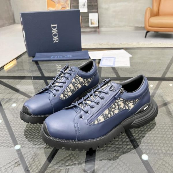 repliche,replica,perfette,siti di,affidabili,migliori siti,dove comprare,1:1,scarpe da ginnastica Scarpe Dior in pelle versione top
