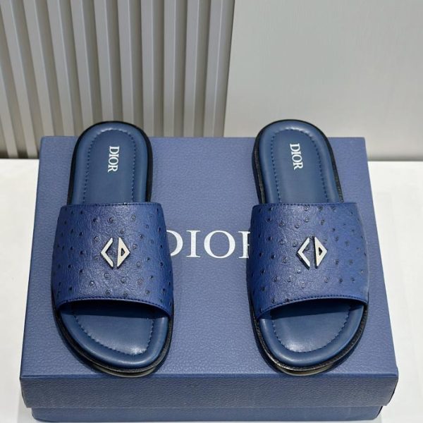 repliche,replica,perfette,siti di,affidabili,migliori siti,dove comprare,1:1,scarpe da ginnastica Ciabatte da uomo in pelle Dior Alias