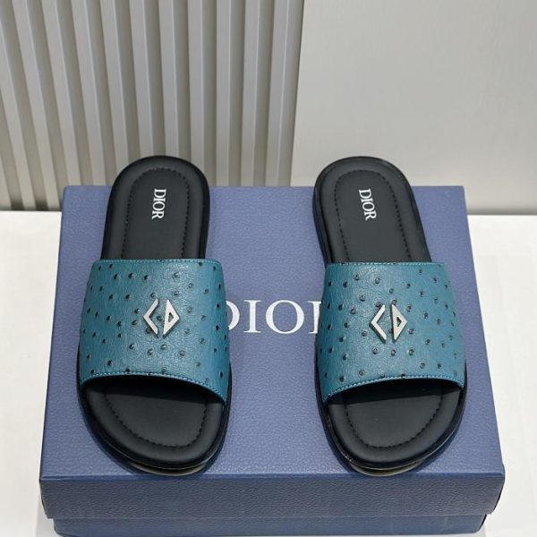 repliche,replica,perfette,siti di,affidabili,migliori siti,dove comprare,1:1,scarpe da ginnastica Ciabatte da uomo in pelle Dior Alias
